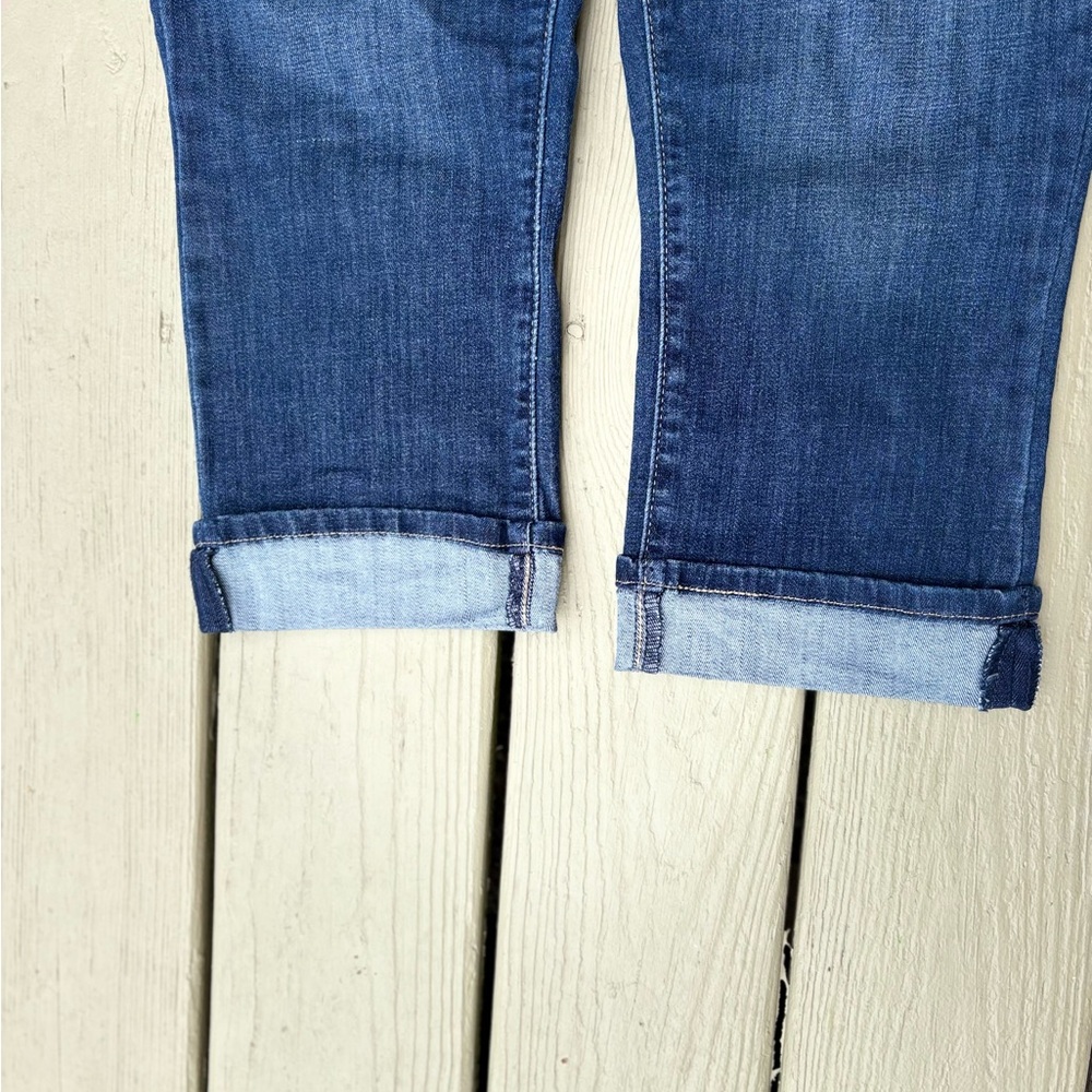 LEVIS Signature (Gold) by Levi Strauss Dark Blue Ankle Mid-Rise Jeans, Size: 14 - Picture 5 of 10